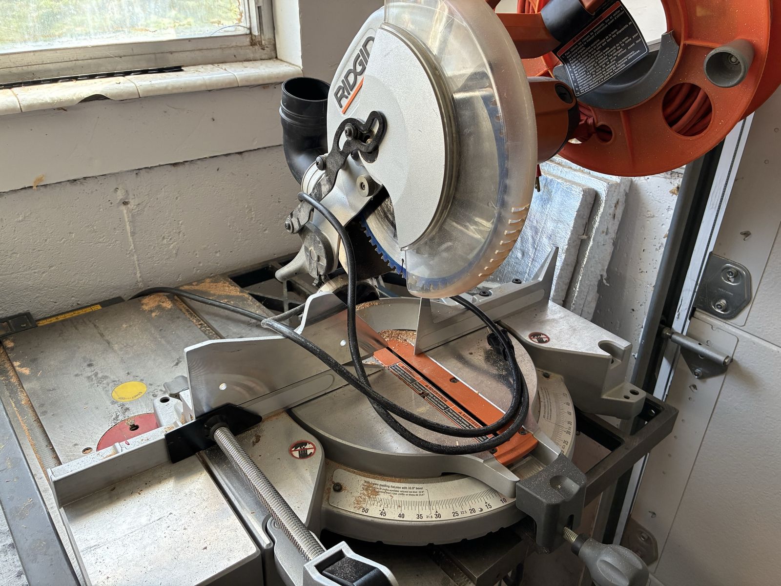 RIDGID miter saw