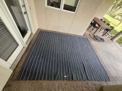 West Elm 8x10 Outdoor Rug