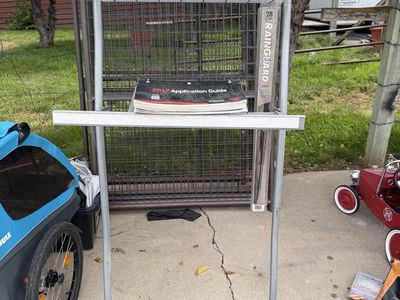 Metal Display Rack Stand for windshield wipers holds about 50 windshield wipers