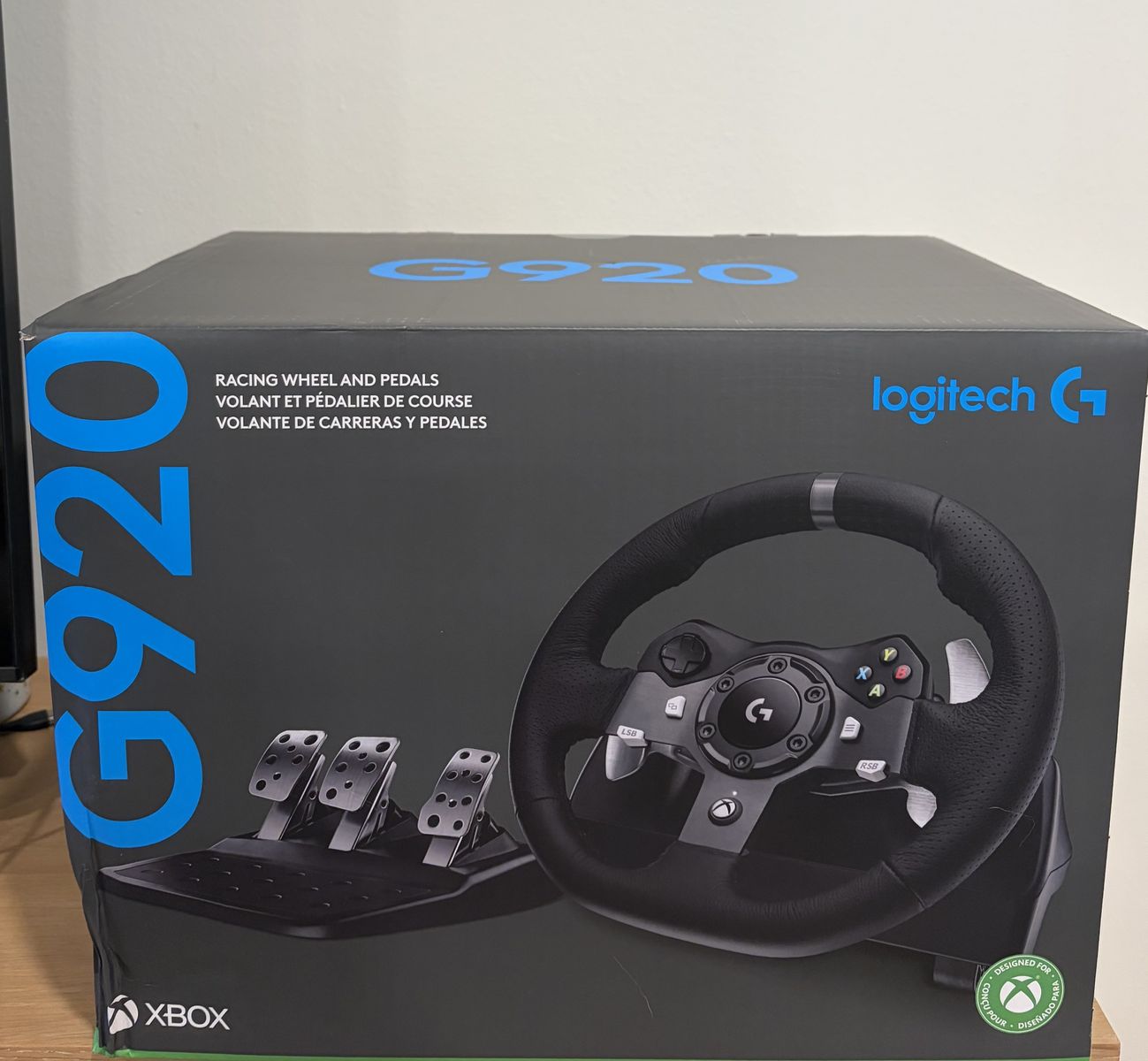 Brand new in box - Logitech G920 with pedals
