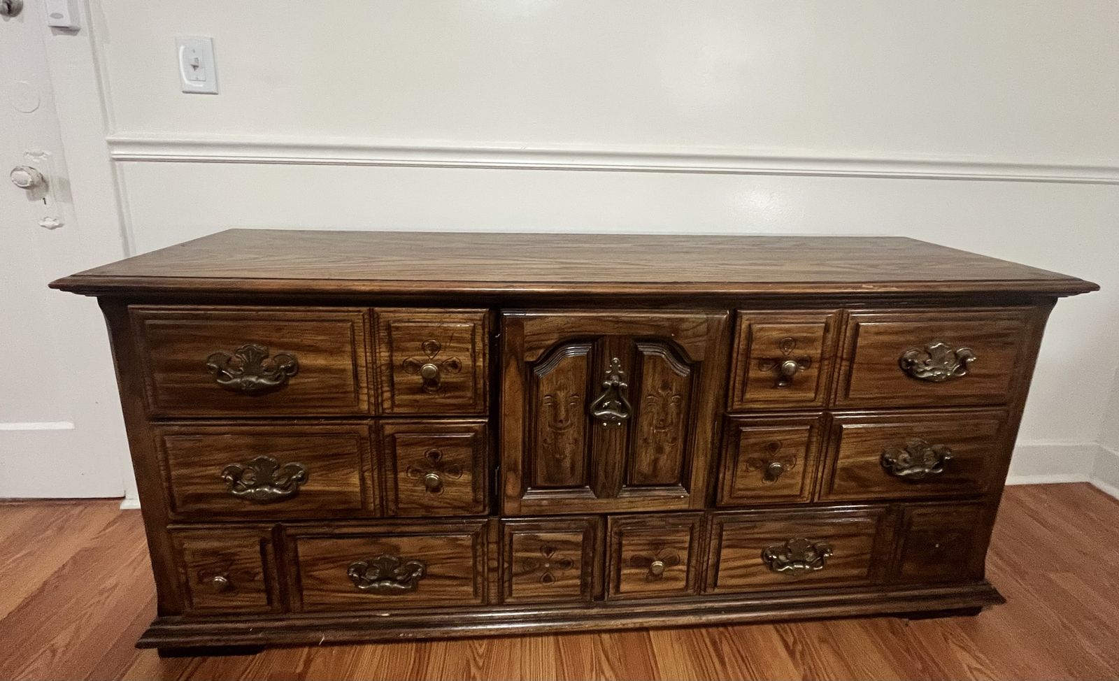 Antique Solid Wood Dresser