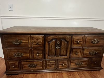 Antique Solid Wood Dresser