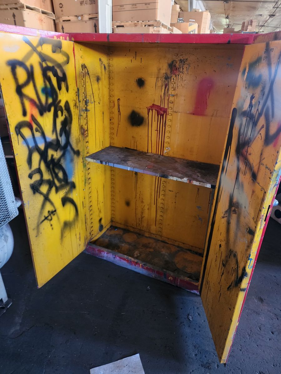 Justrite 60-Gallon Flammable Storage Cabinet - OSH