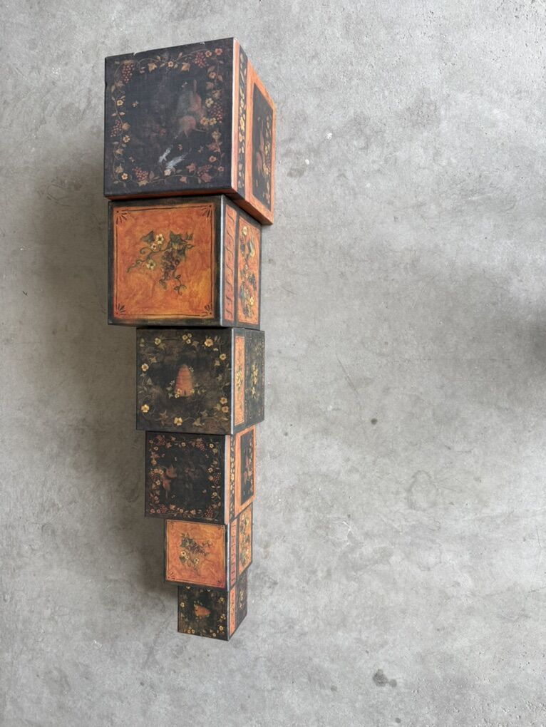 DecoratIve Cardboard Stackable Gift Boxes