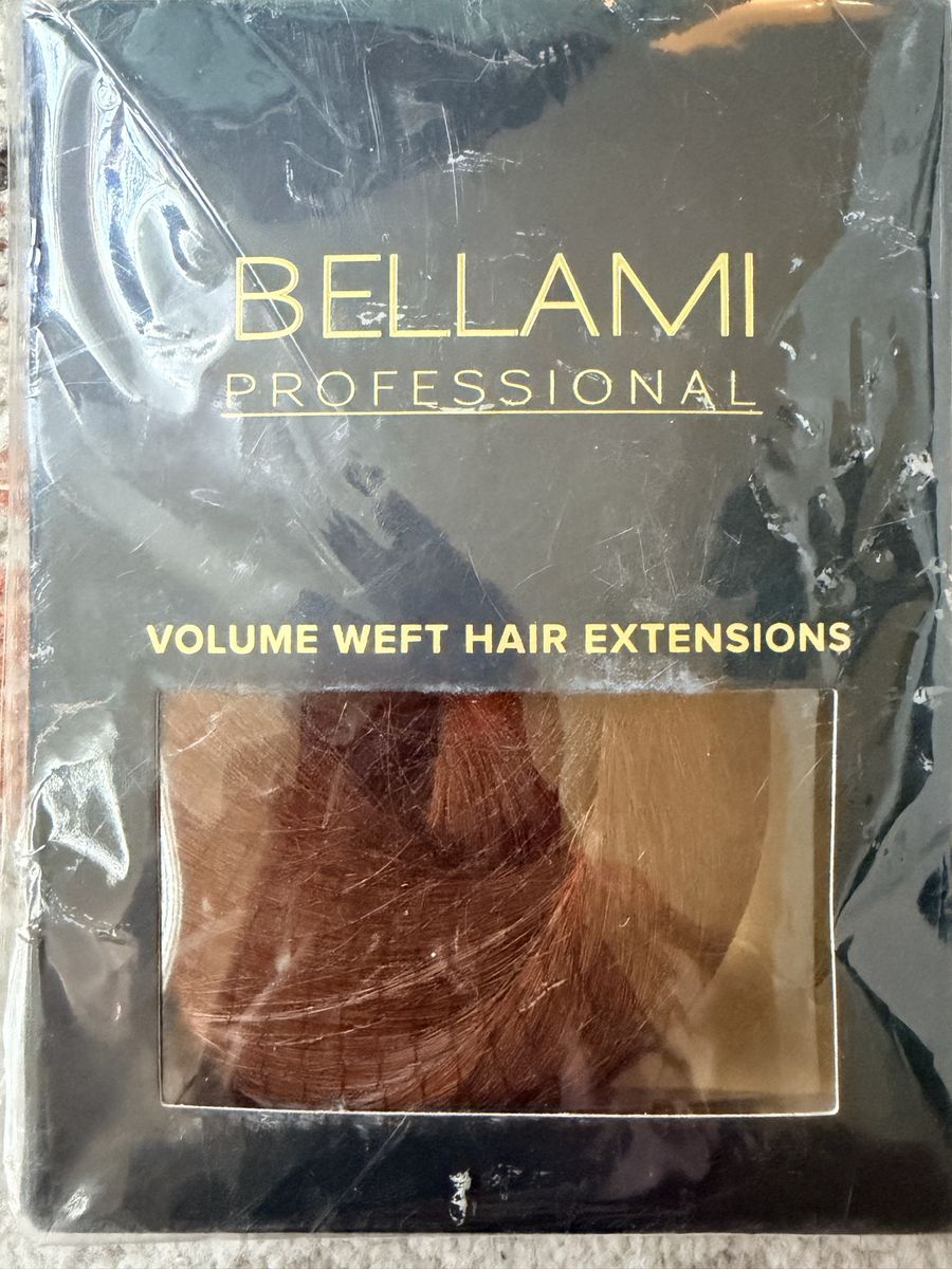 Bellami Professional Volume Weft Hair Extensions #10 Dark Chestnut Brown 20" 145g