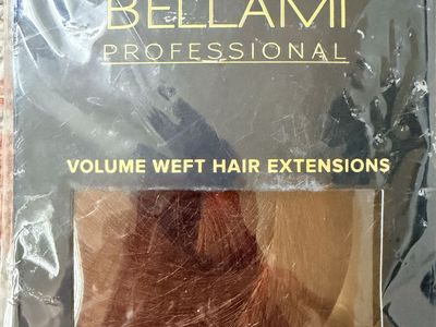 Bellami Professional Volume Weft Hair Extensions #10 Dark Chestnut Brown 20" 145g
