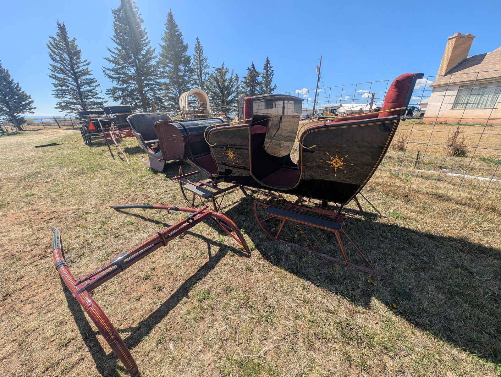 Antique Horse Drawn Cutter Sleight