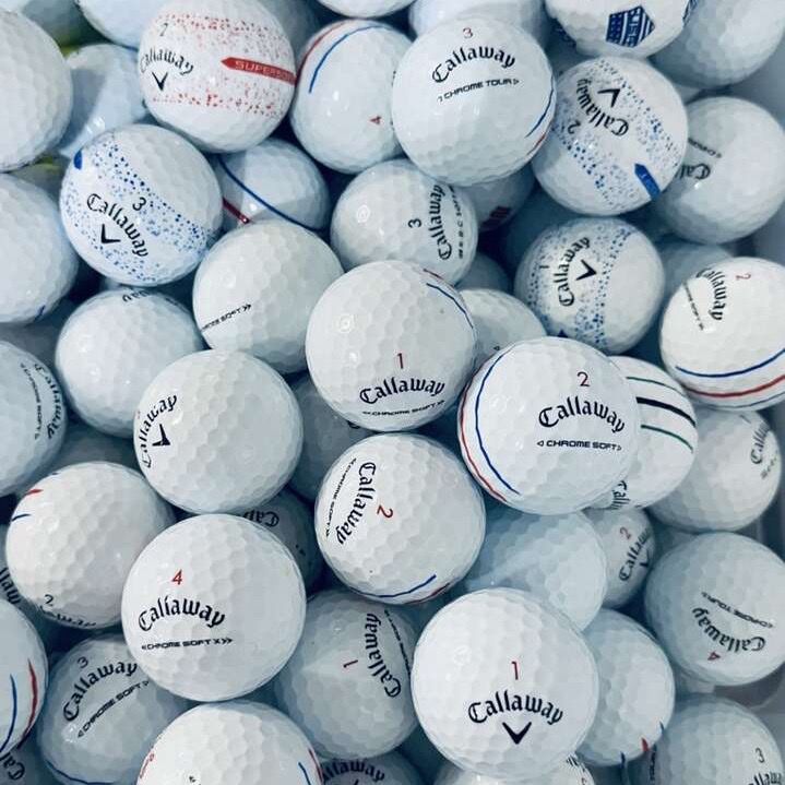 150 excellent cond Callaway Chrome Soft Balls