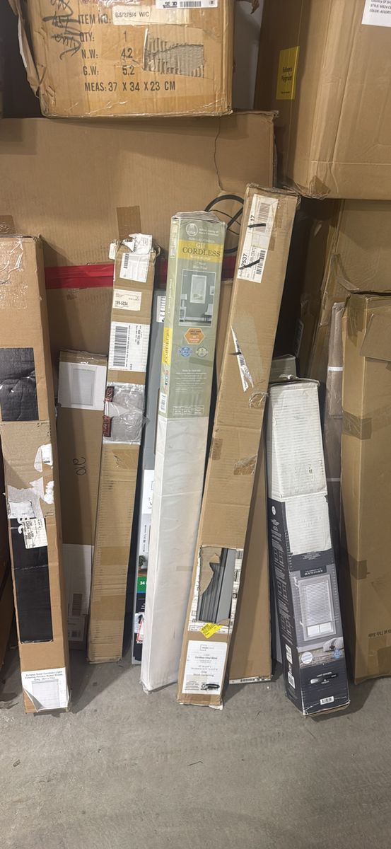 New Each $10 Vinyl Blinds - Multiple Sizes