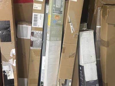 New Each $10 Vinyl Blinds - Multiple Sizes