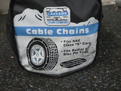 Laclede Cable Tire Chains - Fits SAE Class "S" Cars, Radial & Bias Ply Tires