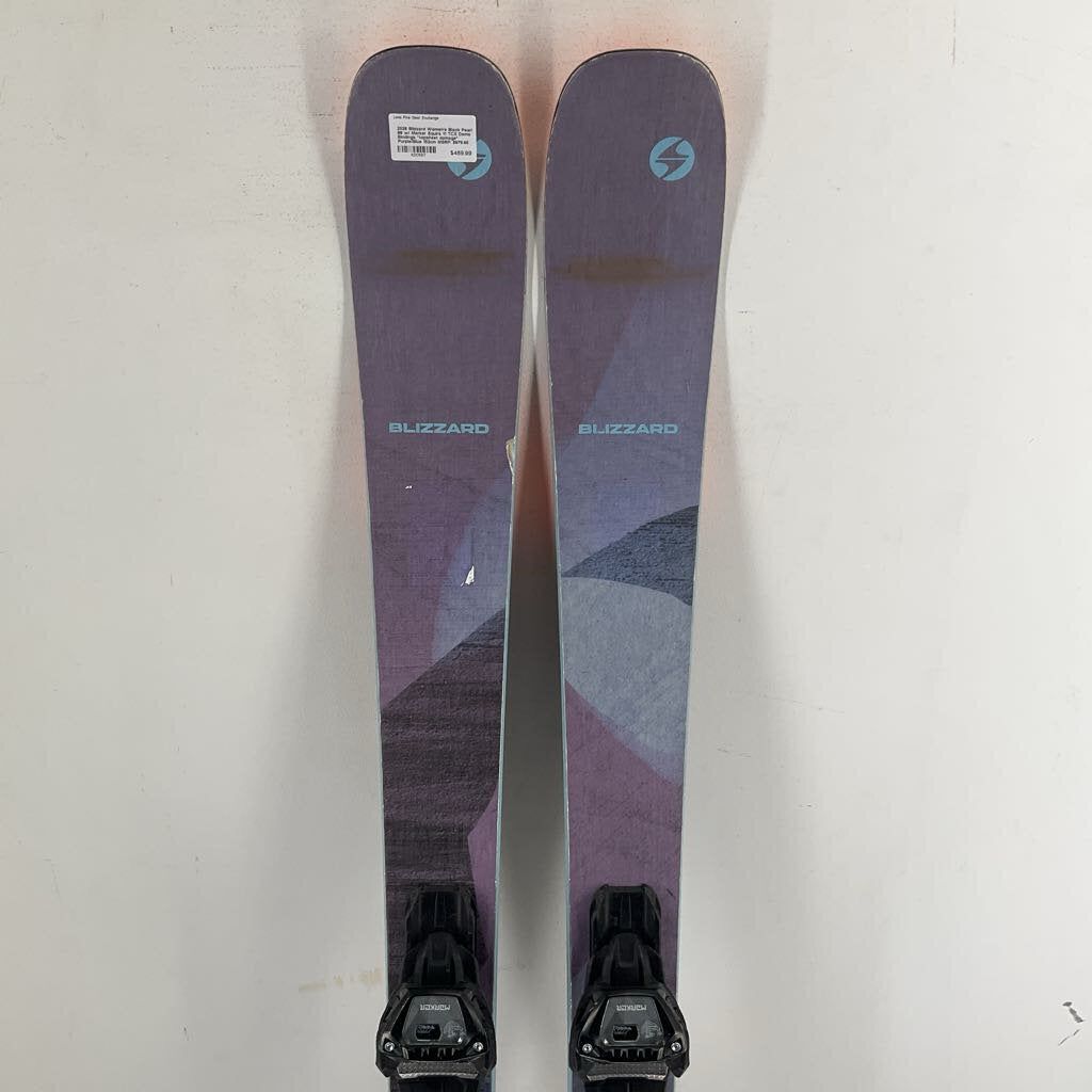 2026 Blizzard Women's Black Pearl 88 w/ Marker Squire 11 TCX Demo Bindings *topsheet damage*
