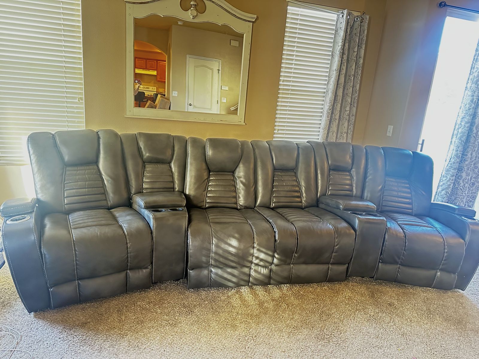 Beautiful Sofa sectionsl  Easy To Clean