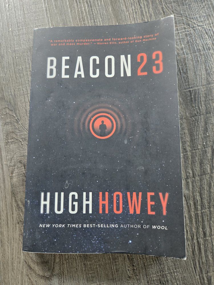 Beacon 23 by Hugh Howey Paperback Novel Science Fiction