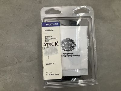 Stock Harley Brake Pedal Rubber Pad