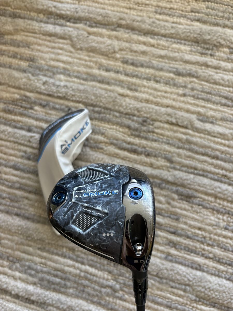 Callaway Paradym Ai Smoke Triple Diamond Driver - 9.0 Loft with Headcover