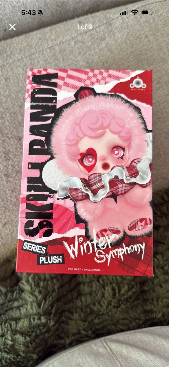 Skull panda winter symphony