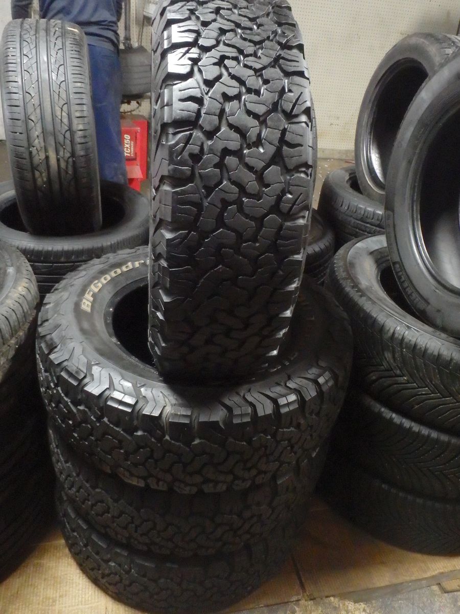 235/70R16 BFGOODRICH ALL TERRAIN T/A KO2 SET OF USED TIRES