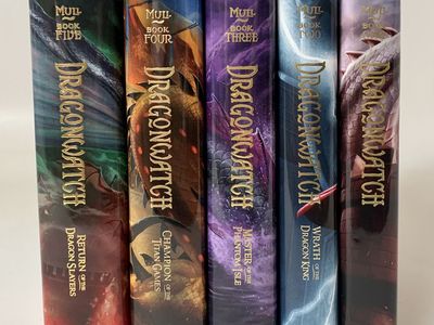Dragonwatch hardcover books set 1-5
