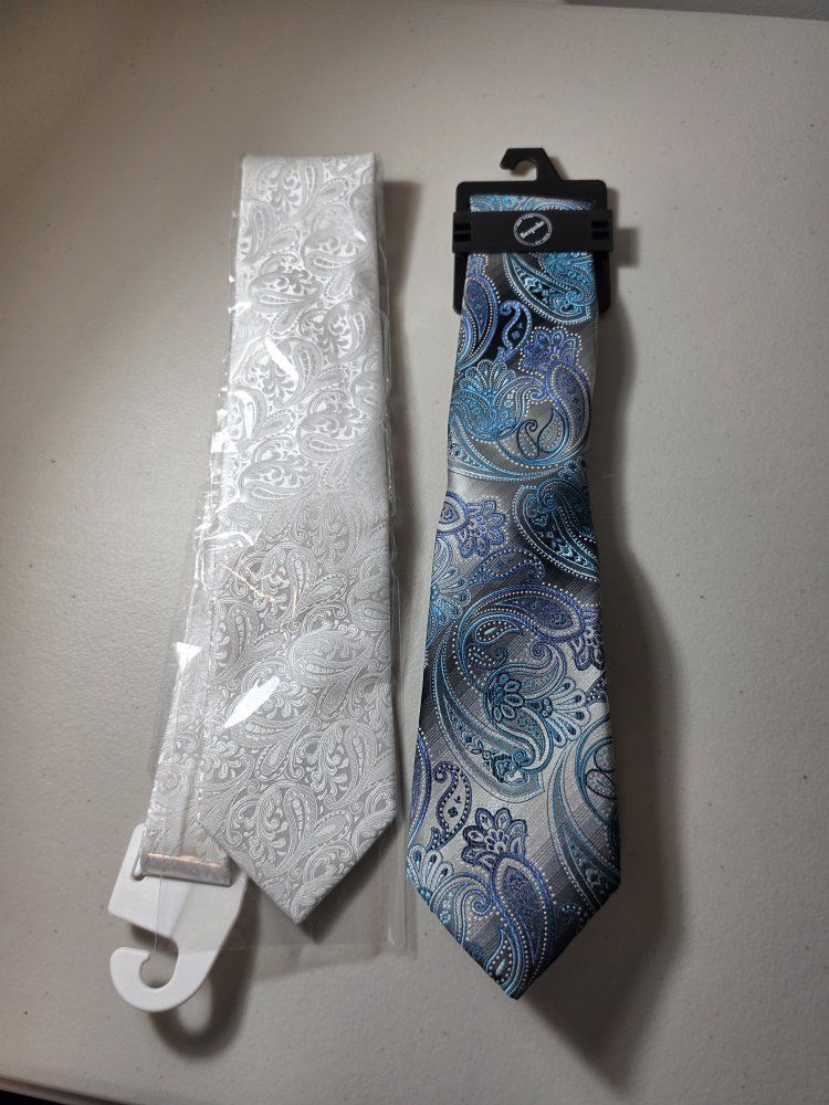 Two brand new ties