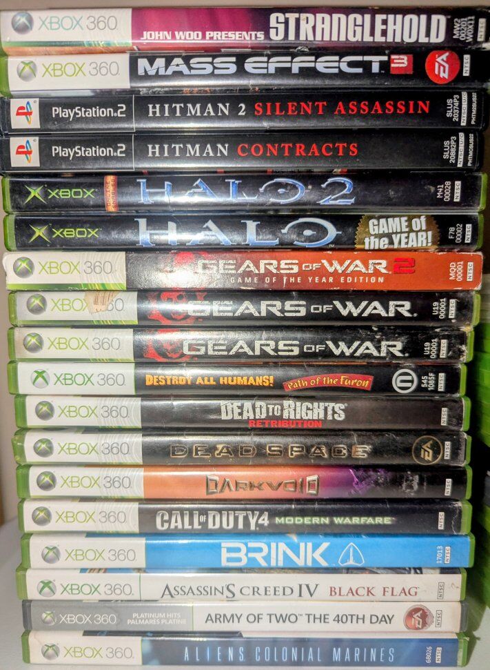 Collection of Xbox 360, Playstation 2 & Xbox Games