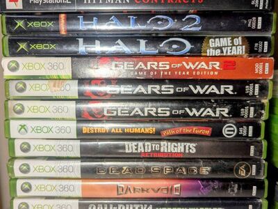 Collection of Xbox 360, Playstation 2 & Xbox Games