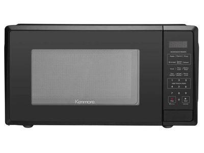 New Kenmore 1.1cu Ft Black Microwave