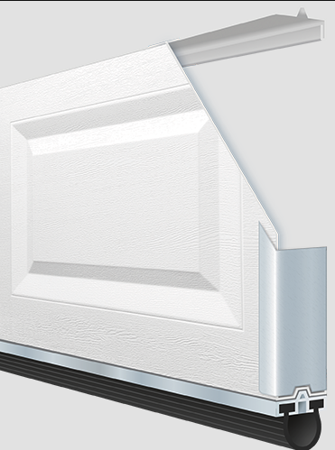 New 9x7 White Ranch Style Garage Door - My Loss