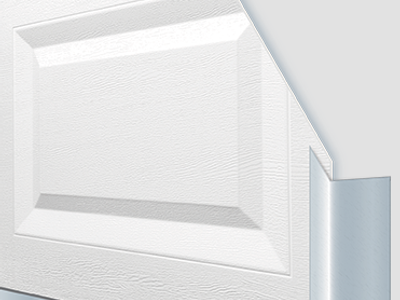 New 9x7 White Ranch Style Garage Door - My Loss