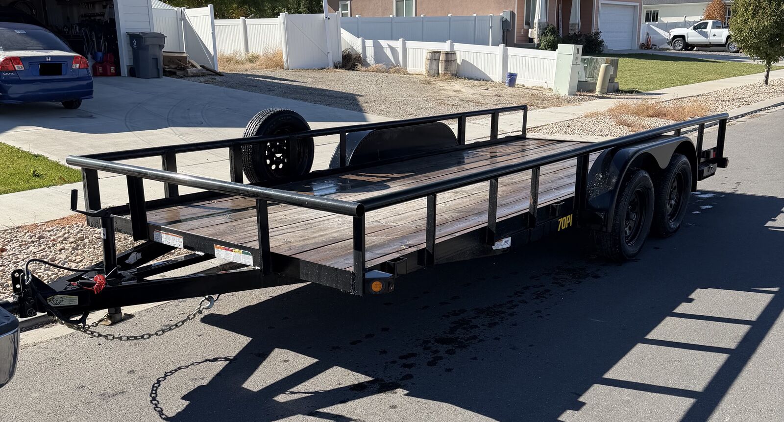 Big Tex 70pi-18ft Utility Trailer