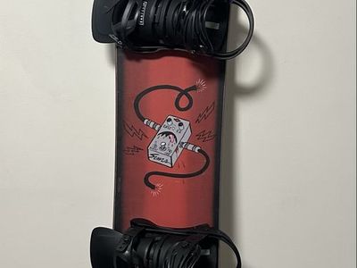 Snowboard and Bindings