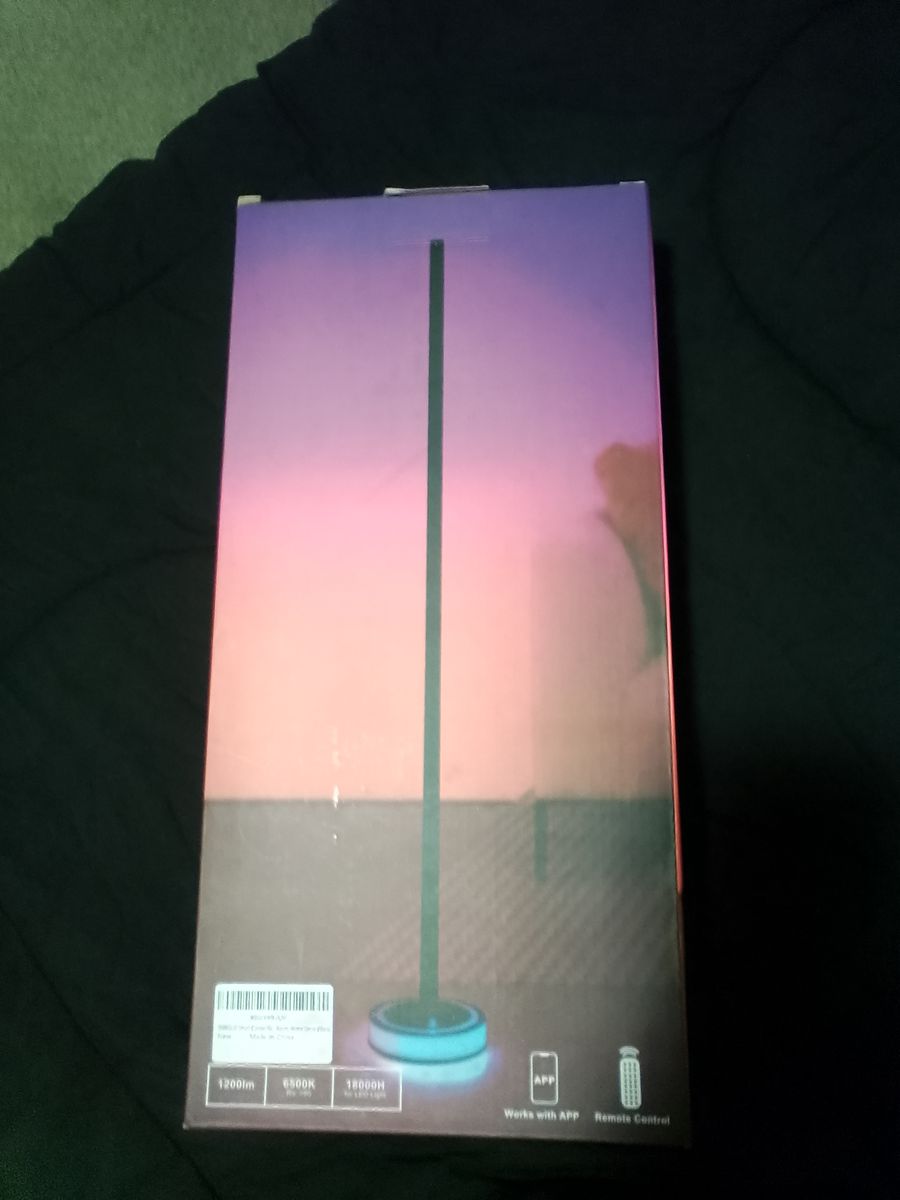 SMART CORNER FLOOR LAMP, HOME DECOR, LED MULTI COLOR
