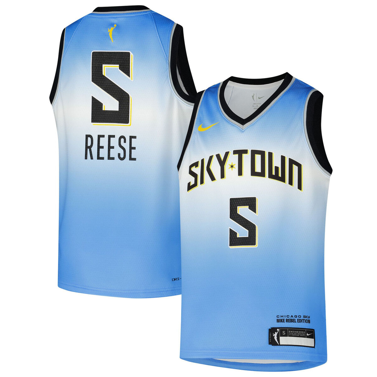 Angel Reese #5 | M, L | Chicago Sky | Light Blue