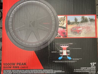 12 inch subwoofer
