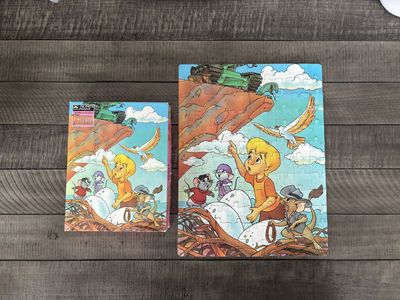Vintage Walt Disney The Rescuers Down Under 100 Piece Jigsaw Puzzle Complete