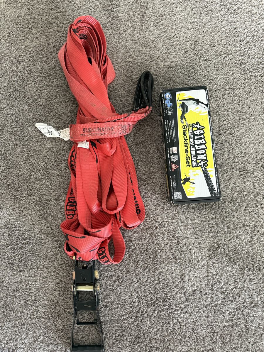 Gibbon Slacklines Jibline Set & Classic Line Outdoor Slackline