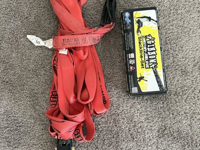 Gibbon Slacklines Jibline Set & Classic Line Outdoor Slackline