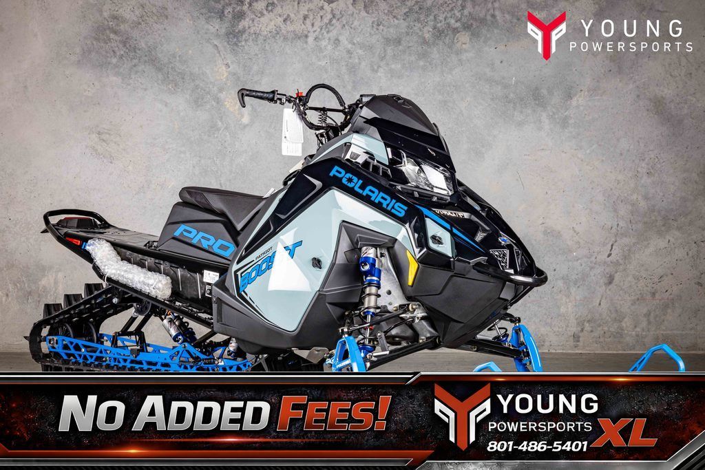 2026 Polaris® Patriot Boost PRO RMK 155 Gloss Black / Blue Dusk
