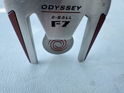 Odyssey F7 2 Ball Mallet Putter (RH)