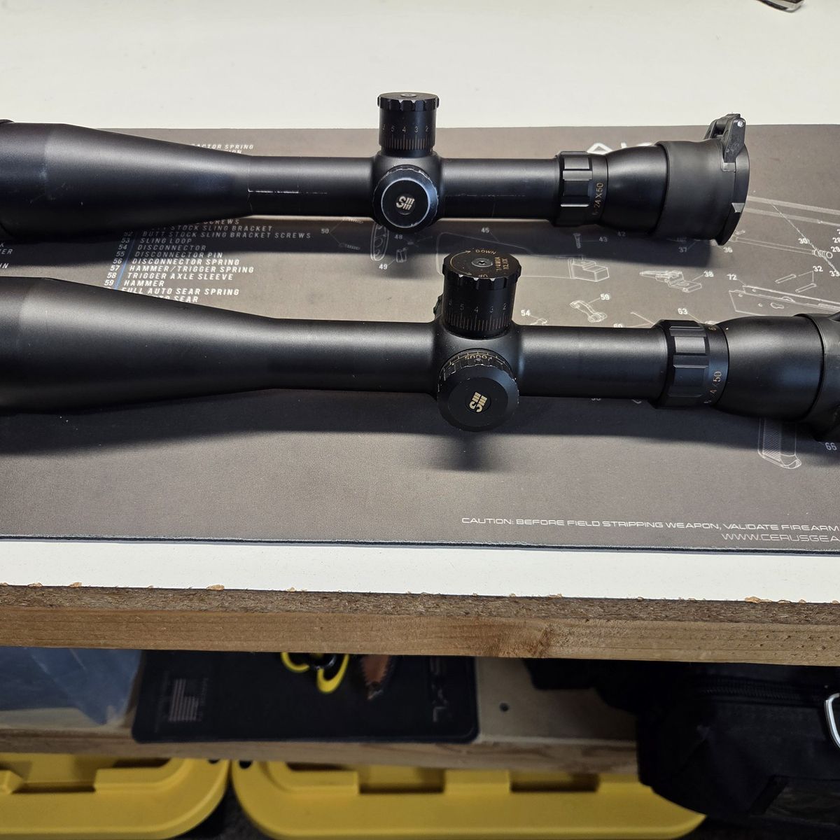 Sightron siii 6-24x50 rifle scopes