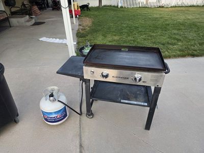 Refurbished Blackstone 28" Griddle (Stainless Steel Model 1605) - Ready to Cook!