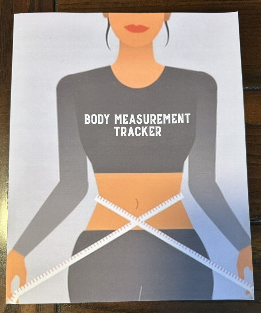 *BRAND NEW* Body Measurement Tracker Book