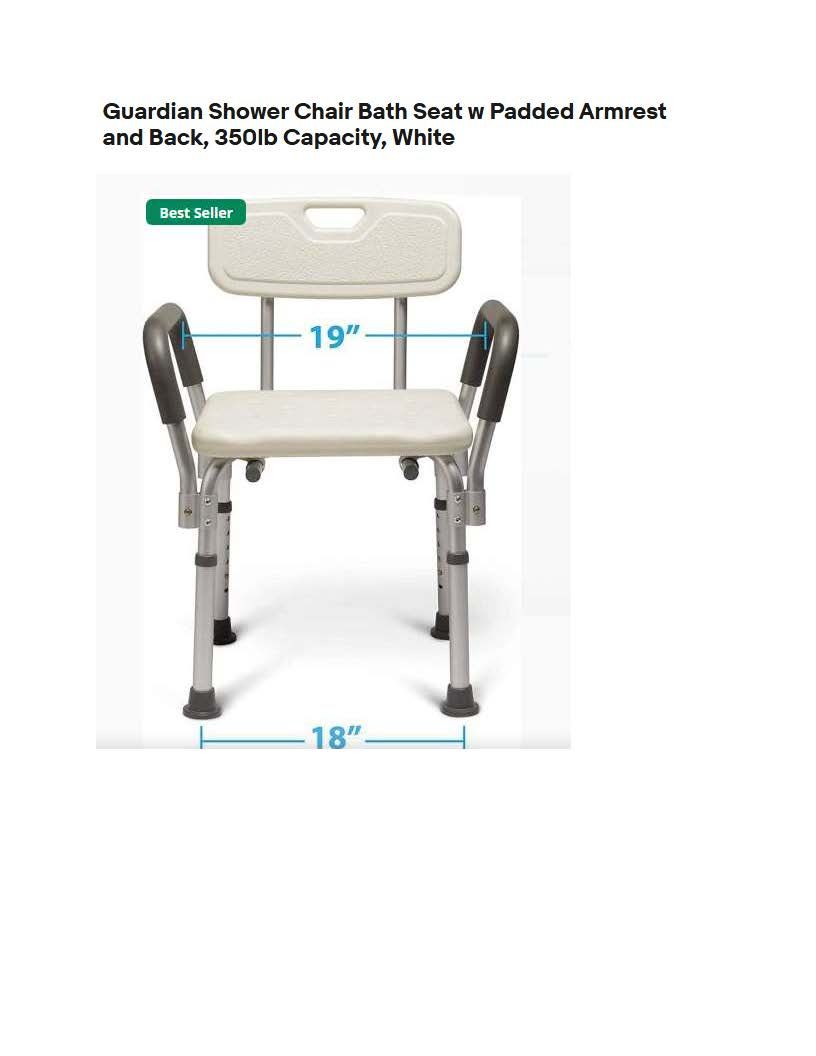 Guardian Back Bench with Back and Arms