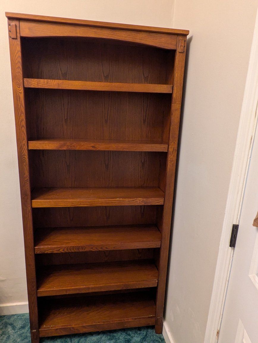 Wooden Bookshelf/ Bookcase