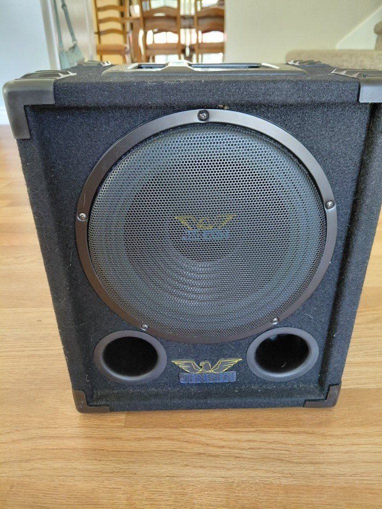 Jensen JP10SW Subwoofer - Black