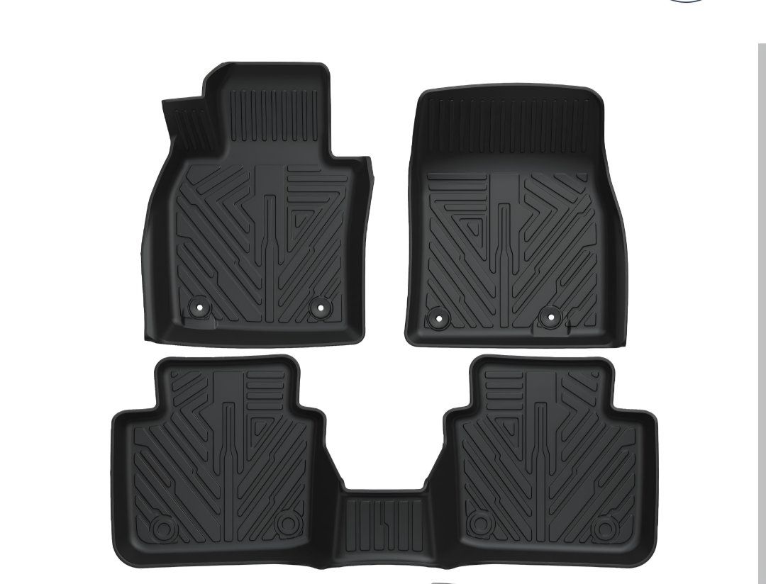 New Floor Mats for 2023 - 25 Chevy Colorado or GMC Canyon Crew Cab, All Weather Protection TPE Heavy Duty Car Floor Liners