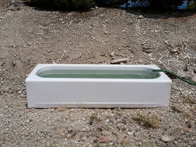 used tubs, perfect for your garden or for watering your animals.