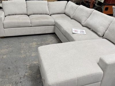 Sofa fabric sectional U shape