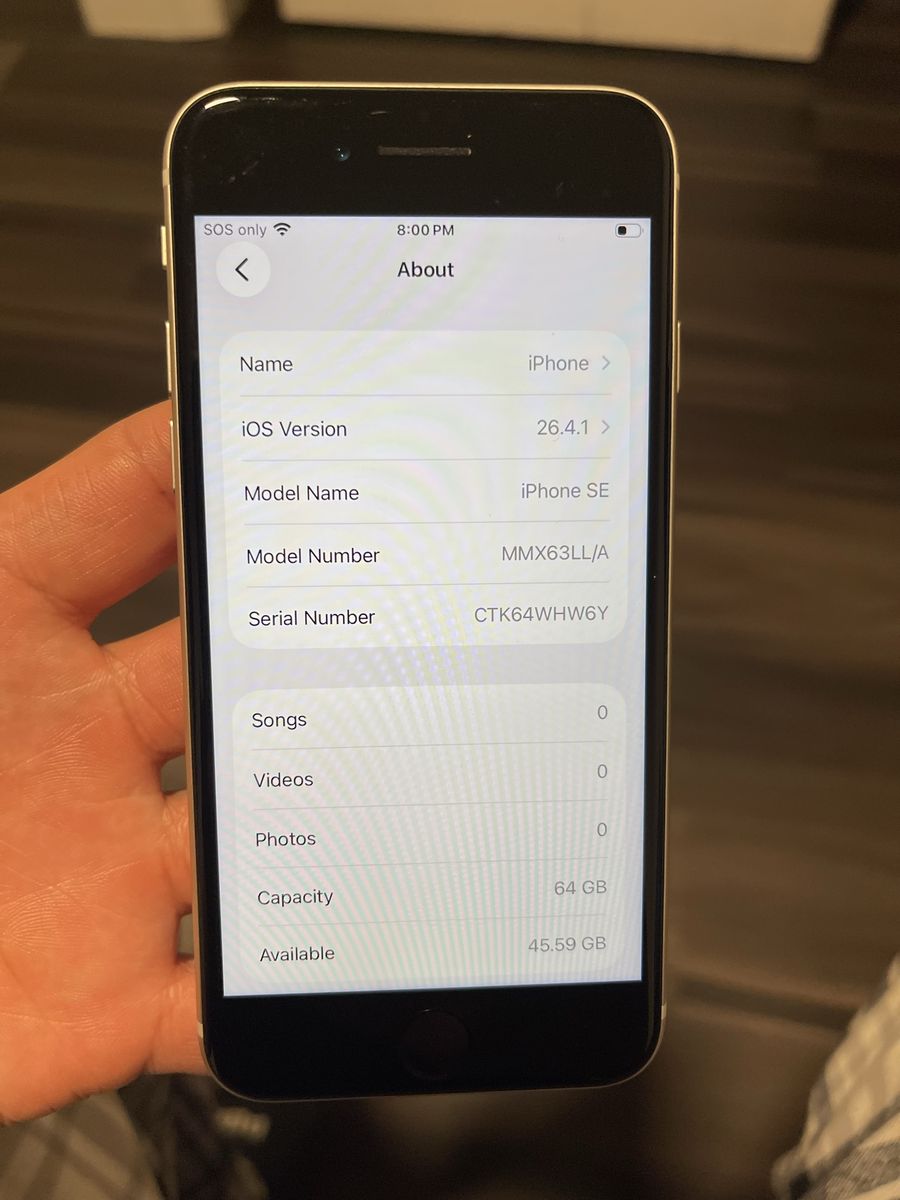 iPhone SE (3rd Gen) - 64GB - Starlight - Unlocked