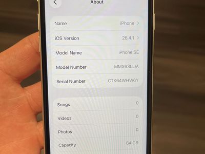 iPhone SE (3rd Gen) - 64GB - Starlight - Unlocked